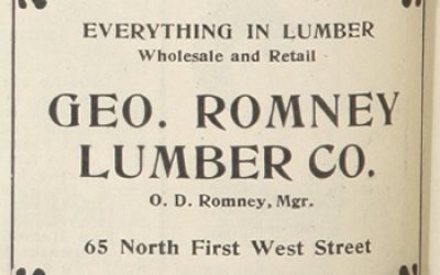 Romney Lumber Company Advertisement